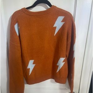 Lightning bolt sweater